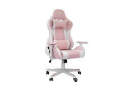 White Shark Roxy | Roze Gamingstoel met Verstelbare Rugleuning | Belastbaar tot 120 kg